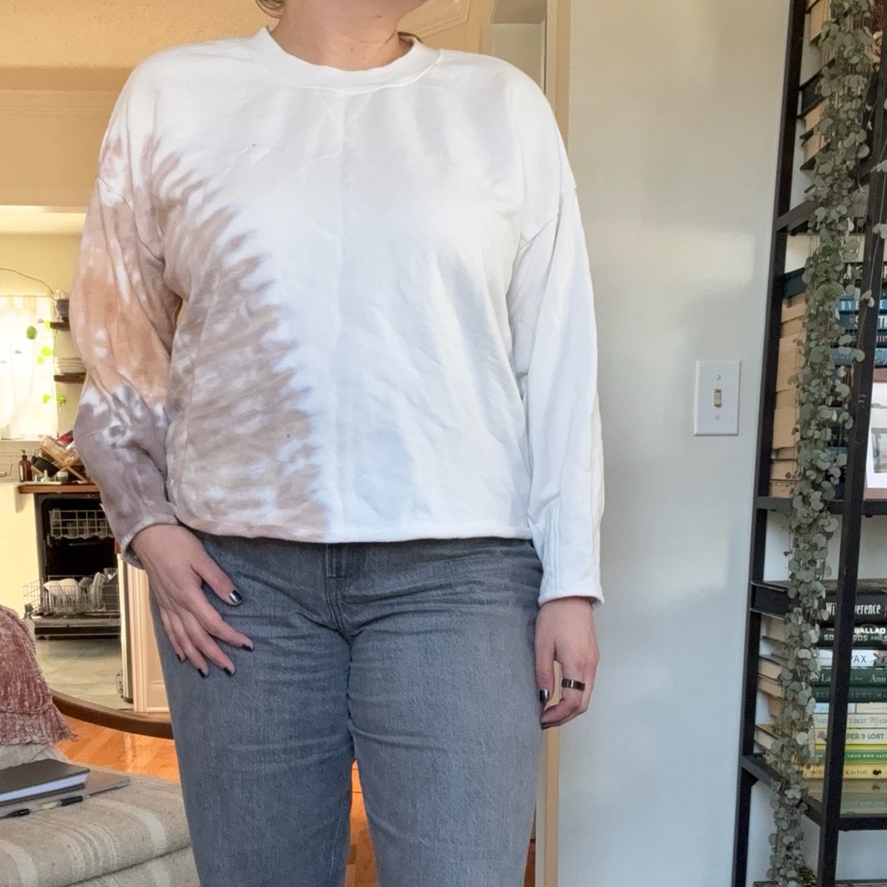 Madewell Tie Dye Sweatshirt
